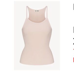 Eterne Women's Soft Pink Tank Top